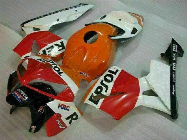 2005-2006 Orange Black Repsol Honda CBR600RR Motorcycle Bodywork Canada 2005-2006 Orange Black Repsol Honda CBR600RR Motorcycle Bodywork Canada
