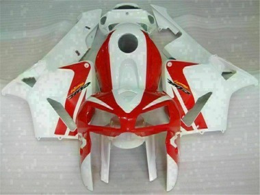 2005-2006 Red White Honda CBR600RR Motor Fairings Canada