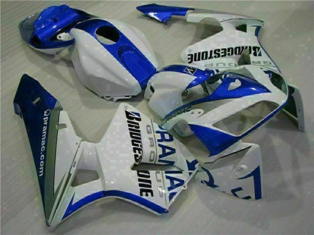 2005-2006 White Blue Honda CBR600RR Motorcycle Fairing Kits Canada 2005-2006 White Blue Honda CBR600RR Motorcycle Fairing Kits Canada