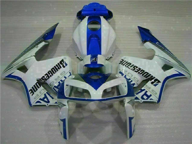 2005-2006 White Blue Honda CBR600RR Motorcycle Fairing Kits Canada 2005-2006 White Blue Honda CBR600RR Motorcycle Fairing Kits Canada
