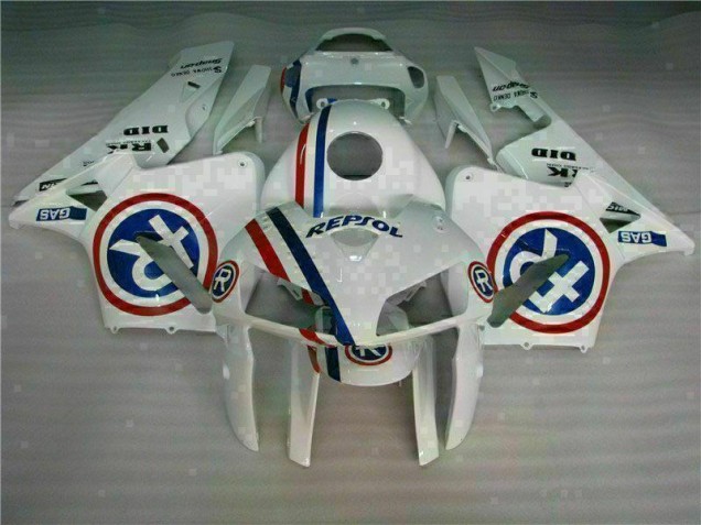 2005-2006 White Honda CBR600RR Bike Fairings Canada 2005-2006 White Honda CBR600RR Bike Fairings Canada