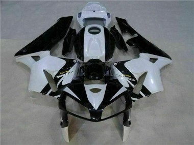 2005-2006 White Black Honda CBR600RR Motorbike Fairing Canada