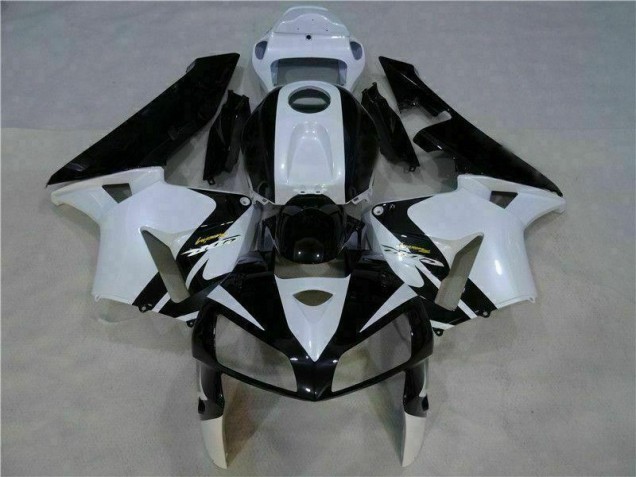 2005-2006 White Black Honda CBR600RR Motorbike Fairing Canada 2005-2006 White Black Honda CBR600RR Motorbike Fairing Canada