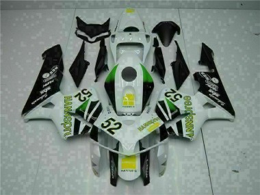 2005-2006 White Yellow Green 52 Honda CBR600RR Motorcycle Bodywork Canada