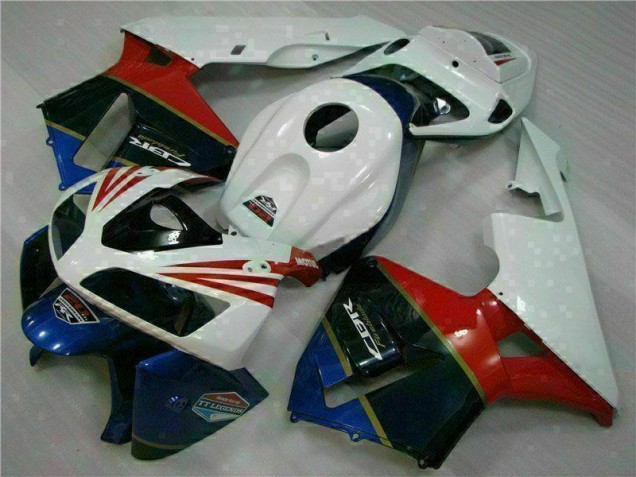 2005-2006 White Honda CBR600RR Motorcycle Fairings Canada 2005-2006 White Honda CBR600RR Motorcycle Fairings Canada