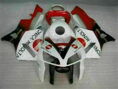 2005-2006 White Honda CBR600RR Motorcycle Fairing Kits Canada