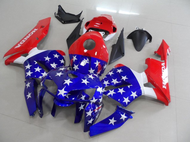 2005-2006 America Flag Honda CBR600RR Motorcycle Fairings Canada 2005-2006 America Flag Honda CBR600RR Motorcycle Fairings Canada