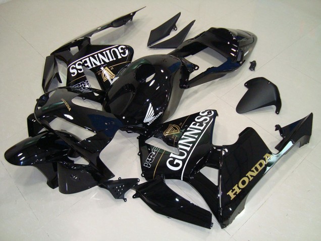 2005-2006 Black Gunness Honda CBR600RR Motorcycle Fairing Kit Canada 2005-2006 Black Gunness Honda CBR600RR Motorcycle Fairing Kit Canada
