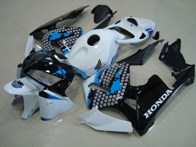 2005-2006 Matte Black with Red Sticker Honda CBR600RR Motorcyle Fairings Canada 2005-2006 Matte Black with Red Sticker Honda CBR600RR Motorcyle Fairings Canada