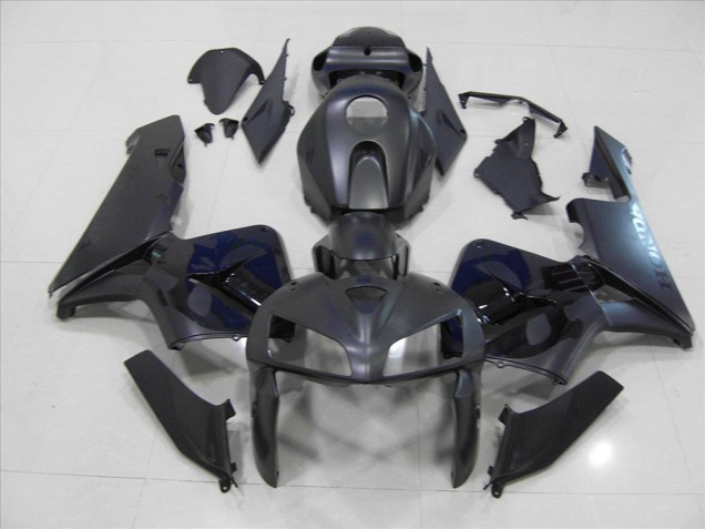 2005-2006 Matte Black Skull Honda CBR600RR Bike Fairings Canada 2005-2006 Matte Black Skull Honda CBR600RR Bike Fairings Canada