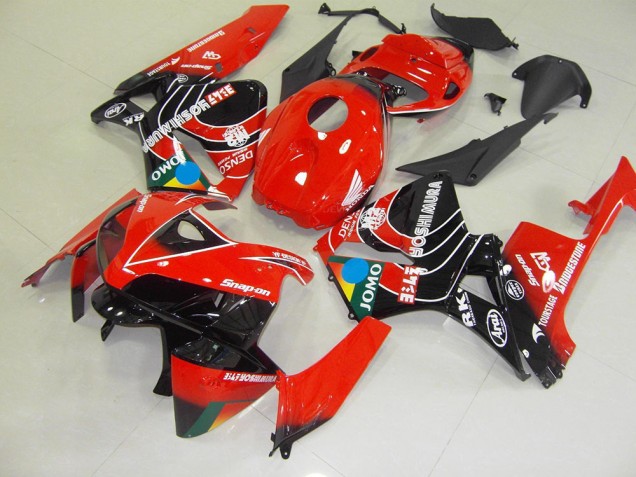 2005-2006 Red Black Jomo Honda CBR600RR Motor Bike Fairings Canada 2005-2006 Red Black Jomo Honda CBR600RR Motor Bike Fairings Canada