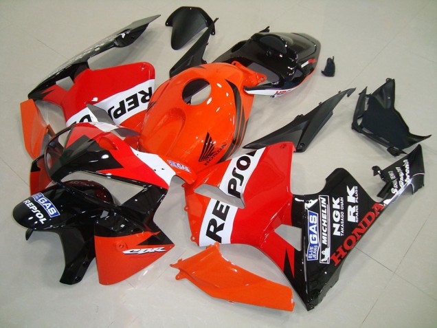 2005-2006 Repsol Honda CBR600RR Motorbike Fairing Kits Canada 2005-2006 Repsol Honda CBR600RR Motorbike Fairing Kits Canada