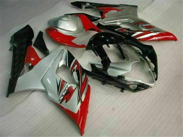 2005-2006 Red White Suzuki GSXR 1000 Motorcyle Fairings Canada 2005-2006 Red White Suzuki GSXR 1000 Motorcyle Fairings Canada
