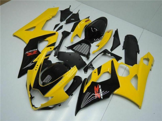 2005-2006 Yellow Suzuki GSXR 1000 Replacement Fairings Canada 2005-2006 Yellow Suzuki GSXR 1000 Replacement Fairings Canada
