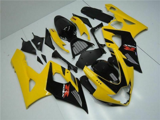 2005-2006 Yellow Suzuki GSXR 1000 Replacement Fairings Canada 2005-2006 Yellow Suzuki GSXR 1000 Replacement Fairings Canada