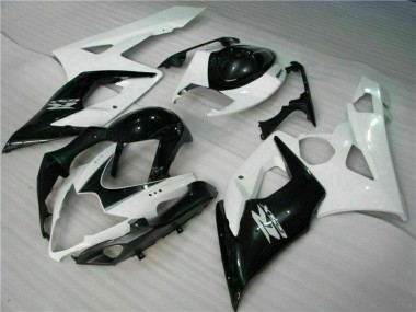 2005-2006 White Black Suzuki GSXR 1000 Motor Fairings Canada