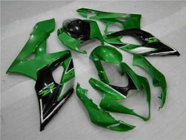 2005-2006 Green Suzuki GSXR 1000 Replacement Motorcycle Fairings Canada