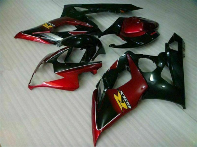 2005-2006 Red Black Suzuki GSXR 1000 Bike Fairing Kit Canada 2005-2006 Red Black Suzuki GSXR 1000 Bike Fairing Kit Canada