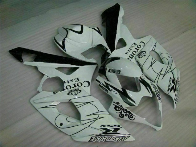 2005-2006 White Suzuki GSXR 1000 Motorbike Fairing Kits Canada 2005-2006 White Suzuki GSXR 1000 Motorbike Fairing Kits Canada