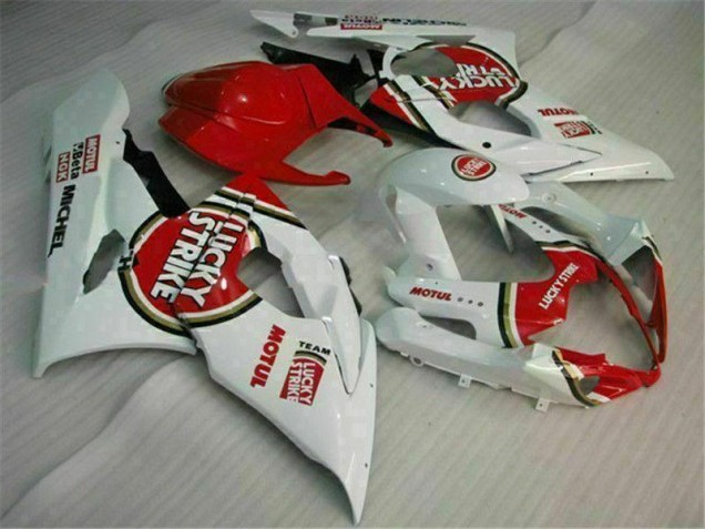 2005-2006 Red White Suzuki GSXR 1000 Motorcycle Replacement Fairings Canada 2005-2006 Red White Suzuki GSXR 1000 Motorcycle Replacement Fairings Canada