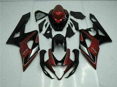 2005-2006 Red Black Suzuki GSXR 1000 Motorbike Fairings Canada