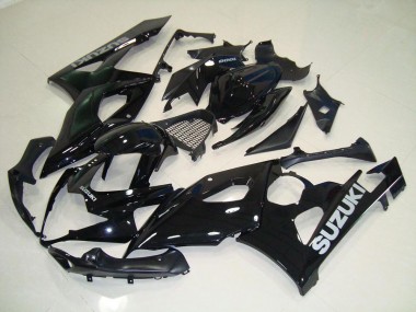 2005-2006 Black Silver Decals Suzuki GSXR 1000 Replacement Fairings Canada