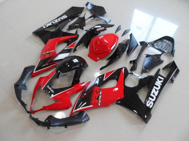 2005-2006 Red Black OEM Style Suzuki GSXR 1000 Bike Fairings Canada 2005-2006 Red Black OEM Style Suzuki GSXR 1000 Bike Fairings Canada