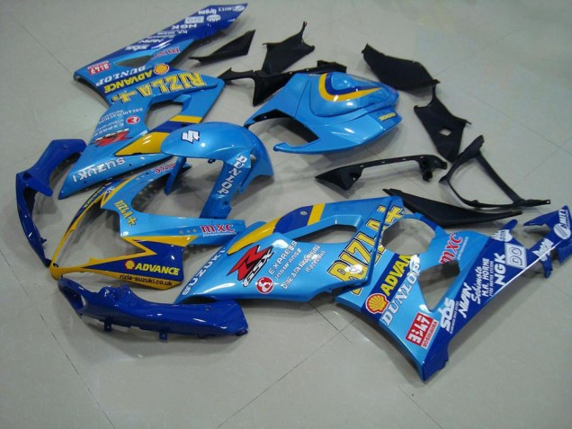 2005-2006 Light Blue Rizzla Suzuki GSXR 1000 Motor Bike Fairings Canada 2005-2006 Light Blue Rizzla Suzuki GSXR 1000 Motor Bike Fairings Canada