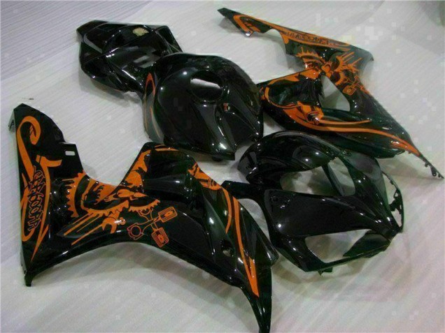 2006-2007 Brown Black Honda CBR1000RR Motorbike Fairing Kits Canada 2006-2007 Brown Black Honda CBR1000RR Motorbike Fairing Kits Canada
