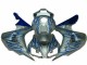 2006-2007 Blue Flame Silver Honda CBR1000RR Motorcycle Fairing Kits Canada 2006-2007 Blue Flame Silver Honda CBR1000RR Motorcycle Fairing Kits Canada