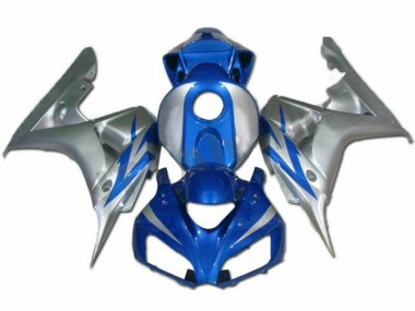 2006-2007 Blue Silver Honda CBR1000RR Motorcycle Fairings Kits Canada