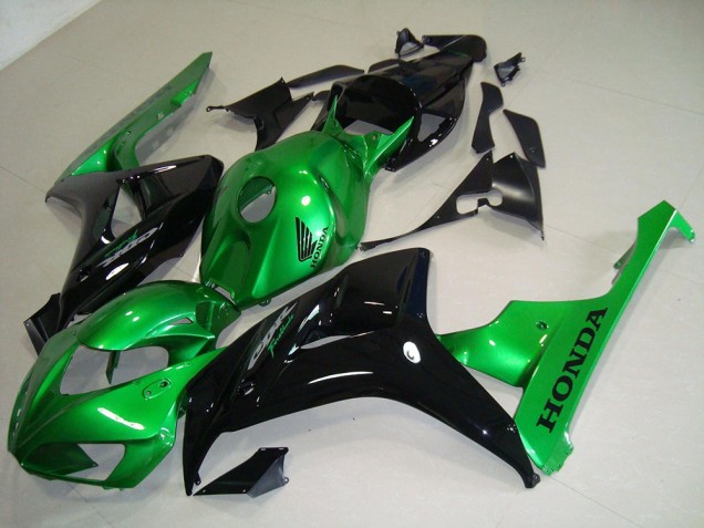 2006-2007 Black Green Honda CBR1000RR Motorcycle Fairing Kits Canada 2006-2007 Black Green Honda CBR1000RR Motorcycle Fairing Kits Canada