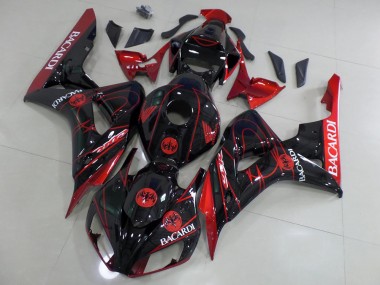 2006-2007 Black Bacardi Honda CBR1000RR Motorbike Fairing Canada