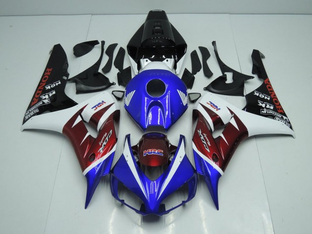 2006-2007 Burgandy and Blue Honda CBR1000RR Bike Fairing Canada 2006-2007 Burgandy and Blue Honda CBR1000RR Bike Fairing Canada