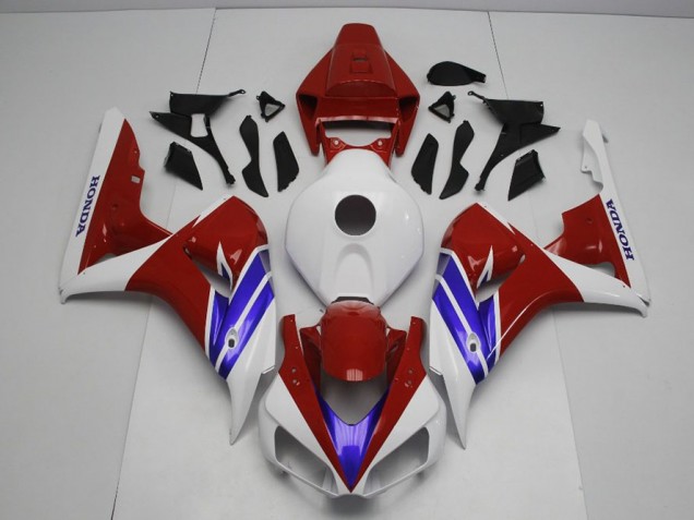 2006-2007 Blue Red and White Honda CBR1000RR Replacement Fairings Canada 2006-2007 Blue Red and White Honda CBR1000RR Replacement Fairings Canada