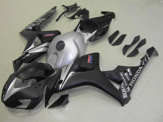 2006-2007 Matte Black Silver Honda CBR1000RR Motorcycle Fairing Kit Canada 2006-2007 Matte Black Silver Honda CBR1000RR Motorcycle Fairing Kit Canada