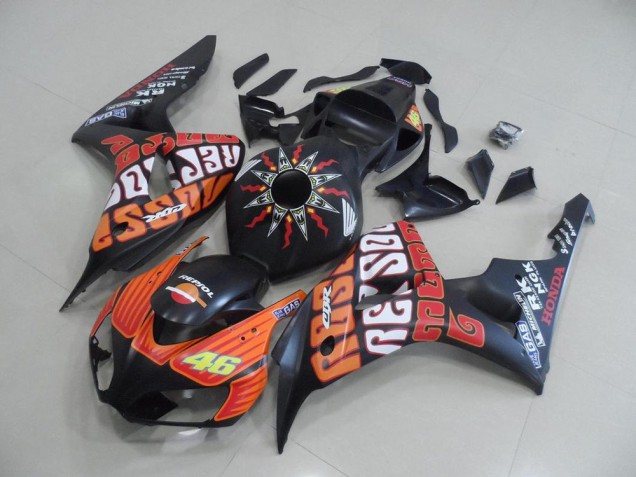 2006-2007 Matte Rossi Honda CBR1000RR Bike Fairings Canada 2006-2007 Matte Rossi Honda CBR1000RR Bike Fairings Canada