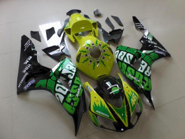 2006-2007 Green Yellow Rossi Honda CBR1000RR Replacement Motorcycle Fairings Canada