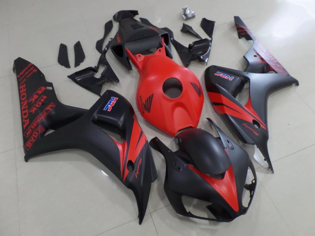 2006-2007 Red and Matte Black Honda CBR1000RR Motor Fairings Canada 2006-2007 Red and Matte Black Honda CBR1000RR Motor Fairings Canada