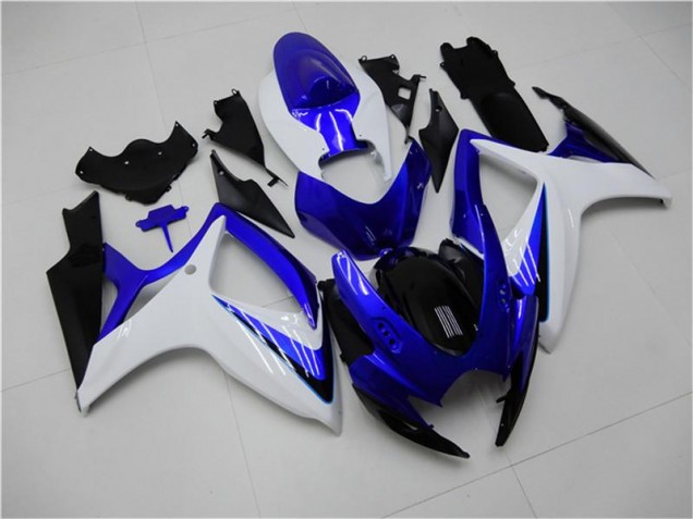 2006-2007 Blue White Suzuki GSXR 600/750 Motorbike Fairing Canada 2006-2007 Blue White Suzuki GSXR 600/750 Motorbike Fairing Canada