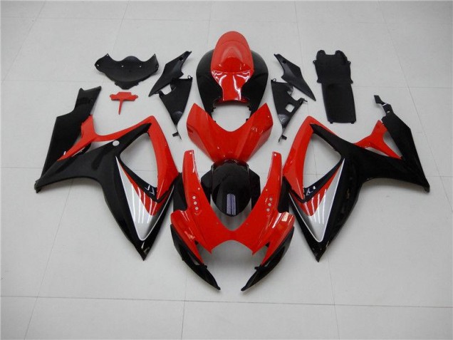 2006-2007 Red Black Suzuki GSXR 600/750 Replacement Motorcycle Fairings Canada 2006-2007 Red Black Suzuki GSXR 600/750 Replacement Motorcycle Fairings Canada