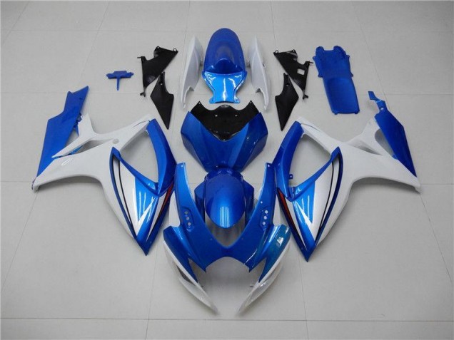 2006-2007 Blue White Suzuki GSXR 600/750 Motorcycle Bodywork Canada 2006-2007 Blue White Suzuki GSXR 600/750 Motorcycle Bodywork Canada