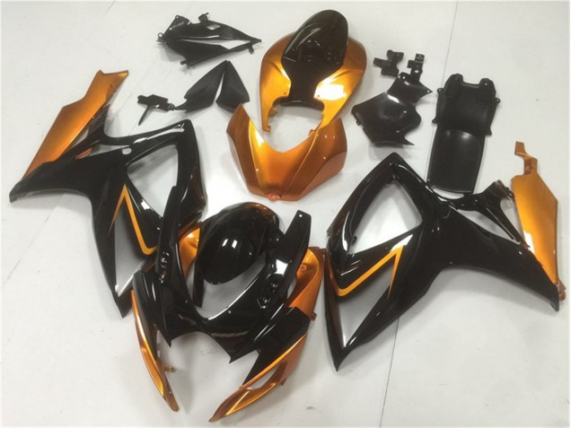 2006-2007 Black Orange Suzuki GSXR 600/750 Motor Fairings Canada 2006-2007 Black Orange Suzuki GSXR 600/750 Motor Fairings Canada