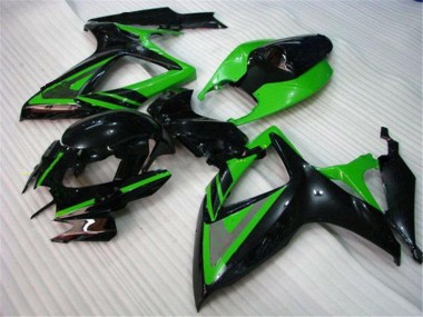 2006-2007 Green Black Suzuki GSXR 600/750 Motorcycle Bodywork Canada