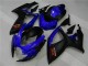 2006-2007 Blue Black Suzuki GSXR 600/750 Motorbike Fairing Kits Canada 2006-2007 Blue Black Suzuki GSXR 600/750 Motorbike Fairing Kits Canada