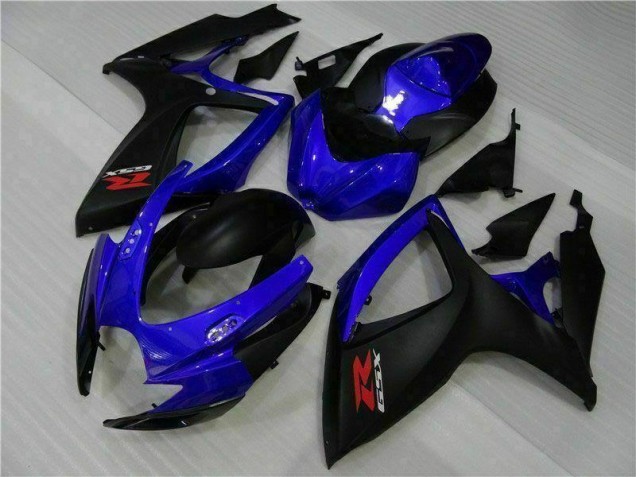 2006-2007 Blue Black Suzuki GSXR 600/750 Motorbike Fairing Kits Canada 2006-2007 Blue Black Suzuki GSXR 600/750 Motorbike Fairing Kits Canada
