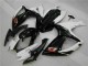 2006-2007 White Black Suzuki GSXR 600/750 Motorcycle Fairings Kit Canada 2006-2007 White Black Suzuki GSXR 600/750 Motorcycle Fairings Kit Canada