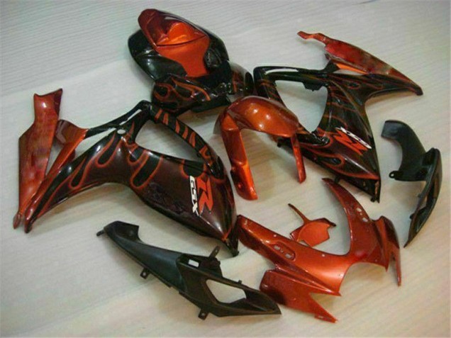 2006-2007 Red Suzuki GSXR 600/750 Motorbike Fairings Canada 2006-2007 Red Suzuki GSXR 600/750 Motorbike Fairings Canada