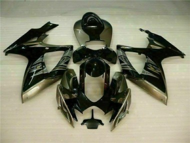 2006-2007 Black Grey Suzuki GSXR 600/750 Motorcycle Fairing Kits Canada