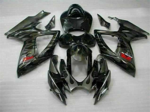 2006-2007 Black Suzuki GSXR 600/750 Bike Fairing Canada 2006-2007 Black Suzuki GSXR 600/750 Bike Fairing Canada